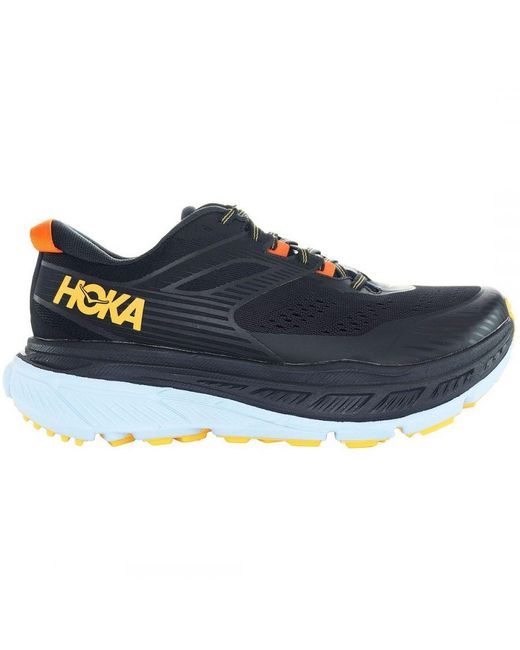 Hoka One One Stinson Atr 6 Running Shoes in Blue for Men Lyst UK