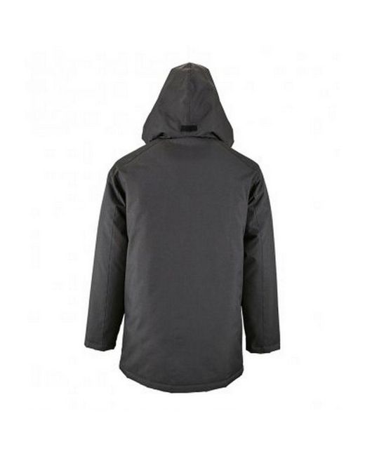 Sol's Black Adults Robyn Padded Jacket