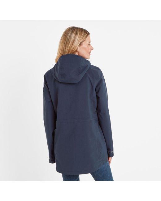 TOG24 Blue Burradon Waterproof Jacket Dark