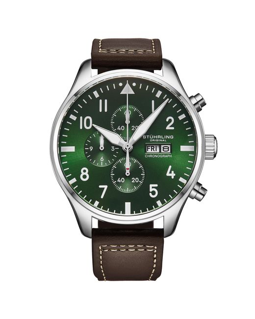 Stuhrling Green Navigator Chrono 4075 43Mm for men