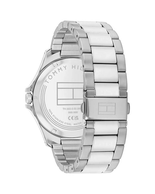 Tommy Hilfiger Red Bruce Watch 1710677 Stainless Steel for men