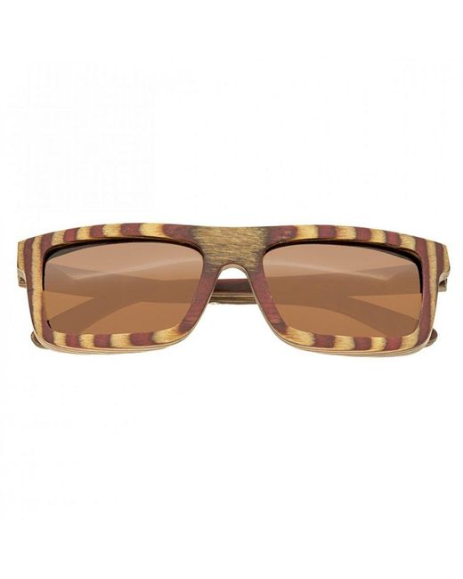 Spectrum Brown Parkinson Wood Polarized Sunglasses