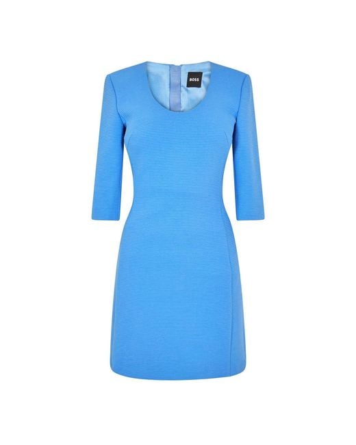 Boss Blue 10270521 01 Jersey Skirt