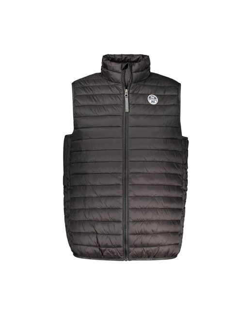North Sails Black Polyamide Jacket for men