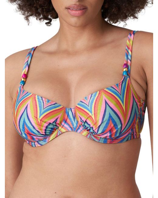 Primadonna Blue Kea Full Cup Bikini Top