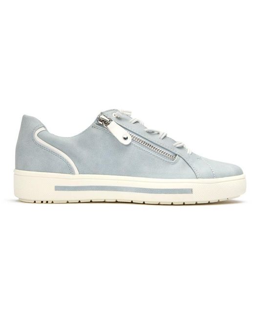 Jana 23660 Sneakers in het White