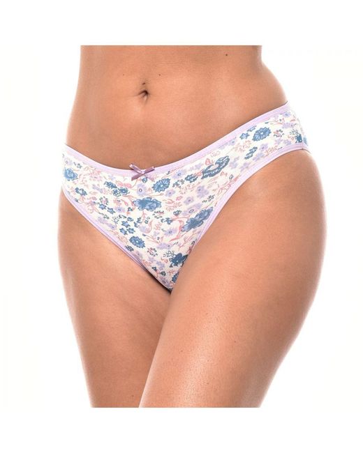 Kisses&Love White Pack Of 3 Kl10000 Cotton Panties