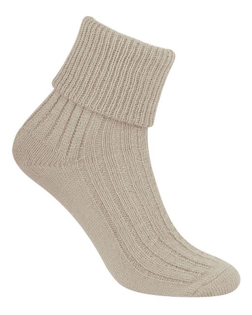 Steve Madden Gray Ladies Wool Bed Socks Luxurious Super Soft Cosy Lounge Sleep Socks