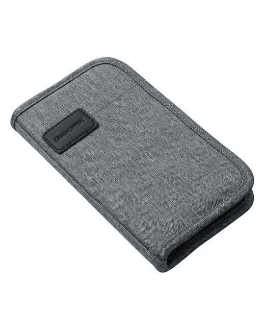 Craghoppers Gray Rfid Protective Travel Wallet