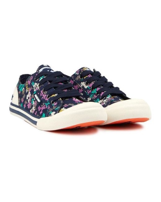 Rocket Dog Blue Jazzin Annie Trainers