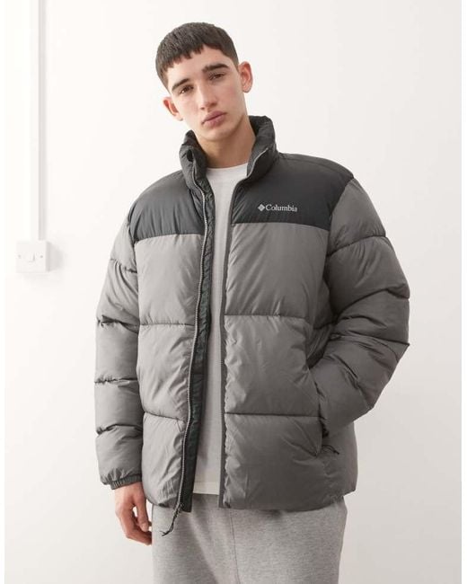 Columbia Gray Puffect Iii Puffer Coat for men