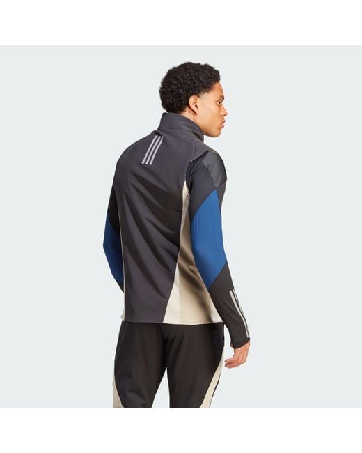 Adidas Originals Black Tiro 23 Competition Winterized Vest for men