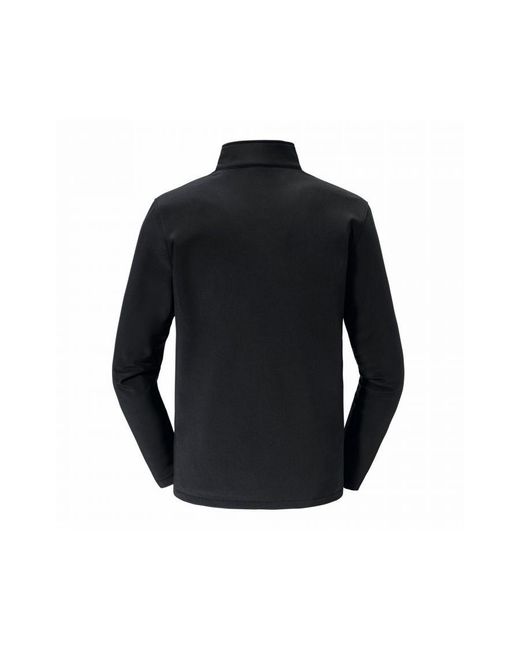 Russell Black Essential Recycled Soft Shell Jacket for men