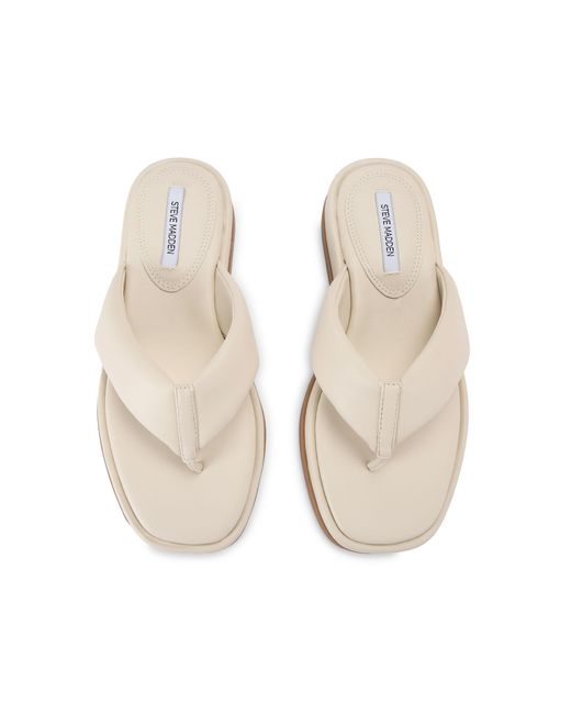 Steve Madden White Bella Sandals