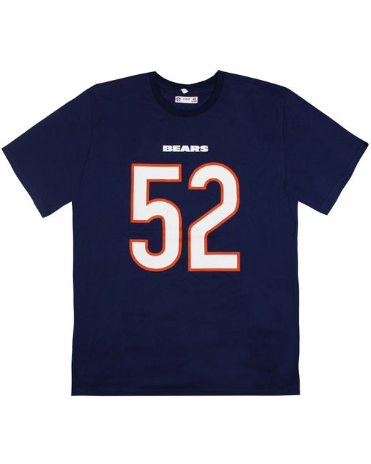 Fanatics Blue Chicago Bears Khalil Mack T-Shirt for men