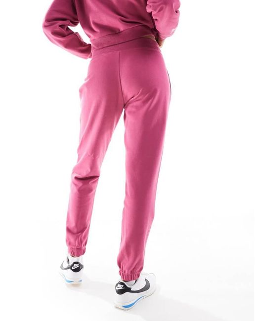 KTZ Pink Ny Yankees Embellished Logo Jogger Co-Ord