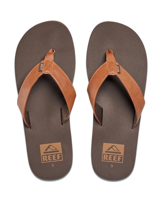 Reef Black Twinpin Sandals for men