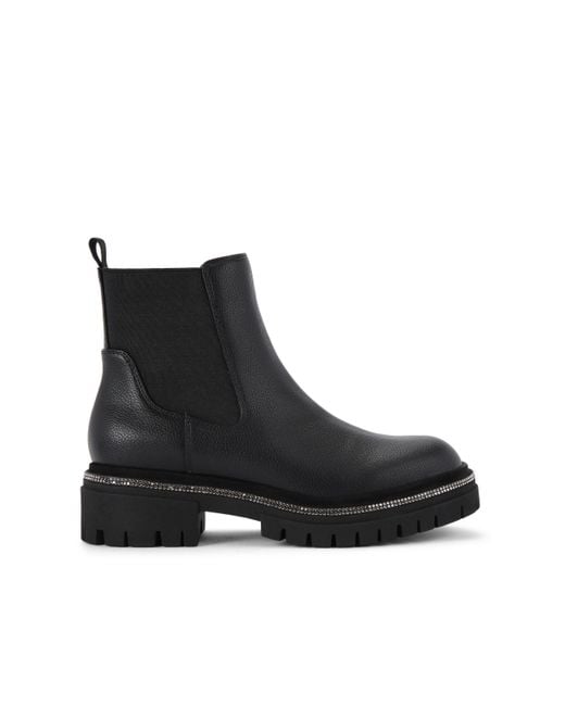 KG by Kurt Geiger Black Tiff Boots