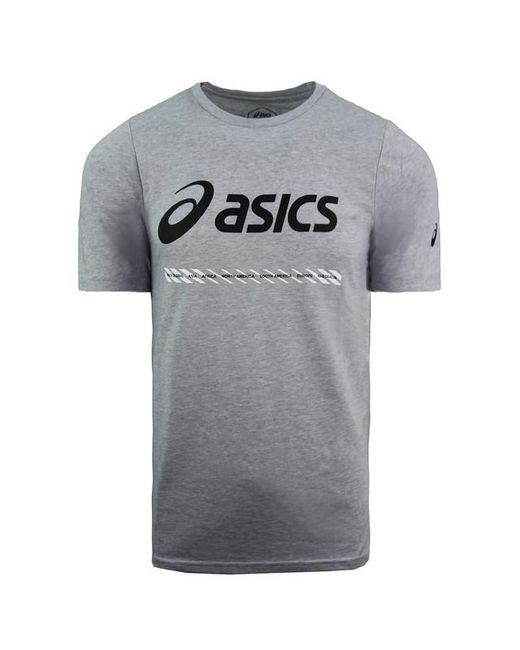 Asics Gray City Attack T-Shirt Cotton