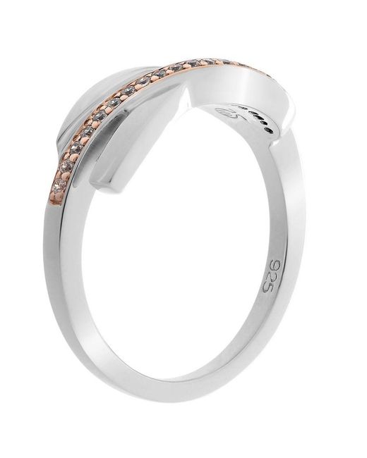 Orphelia Metallic 925 Sterling Ring
