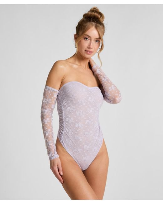 Hunkemöller Body Fiona in het Purple