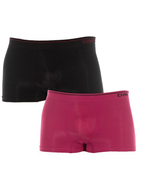 Dim Purple Pack-2 Boxers Unno Basic Seamless D05Hf for men