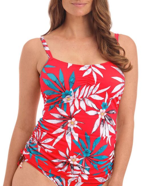 Fantasie Red Santos Beach Tankini Top