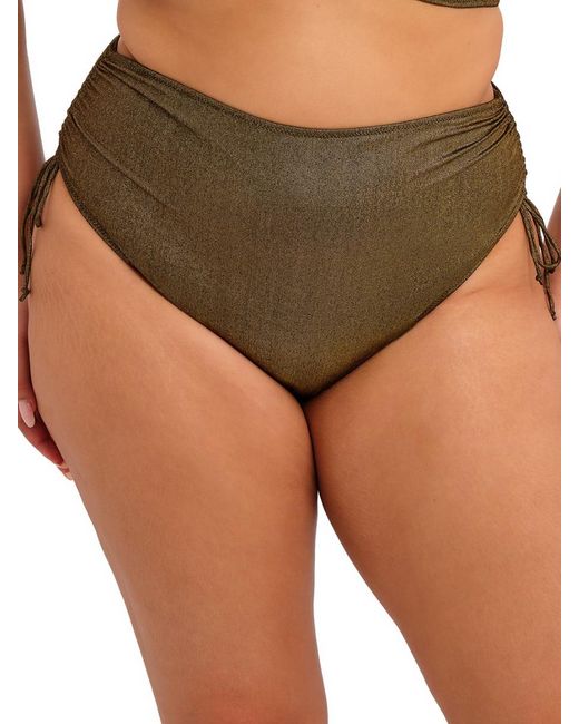 Elomi Green Sunset Shimmer Adjustable Bikini Brief
