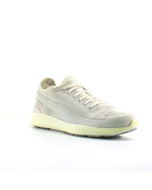 PUMA Green Ignite Sock Synthetic Lace Up Trainers 360570 01 for men