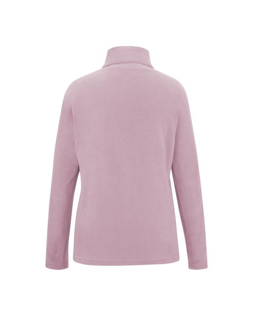 Regatta Purple Great Outdoors /Ladies Sweetheart 1/4 Zip Fleece Top (Powder Lilac)