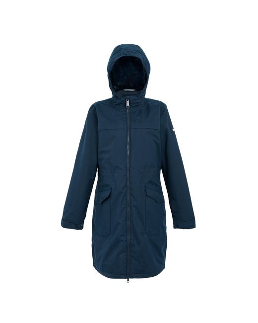 Regatta Blue Ladies Romine Ii Waterproof Jacket Marl) Material_Polyester