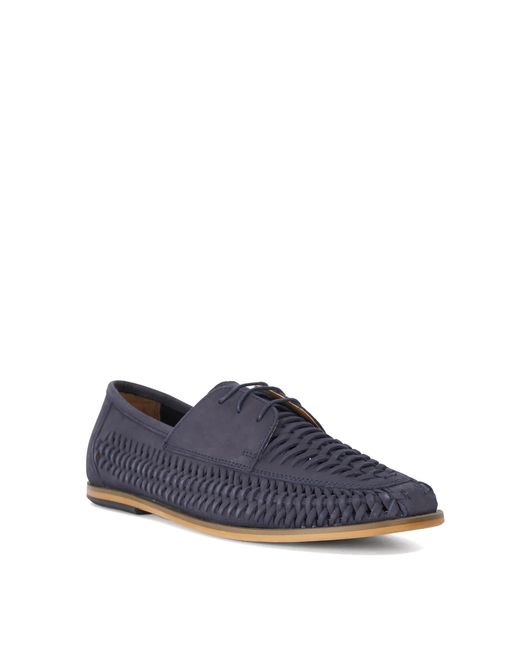 Dune Blue Brinkley Nubuck Moccasin for men