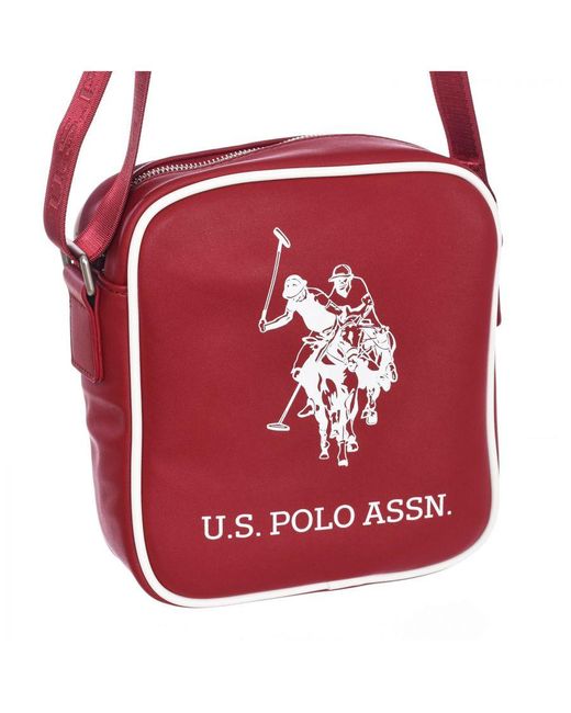 U.S. POLO ASSN. Red Beum66021Mvp Shoulder Bag for men