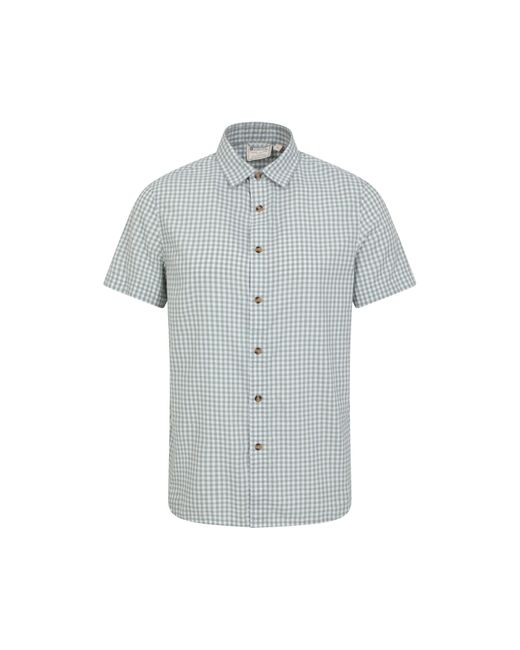 Mountain Warehouse Gray Weekender Shirt () Cotton for men