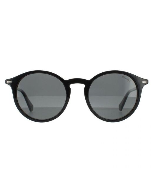 Polaroid Black Round Polarized