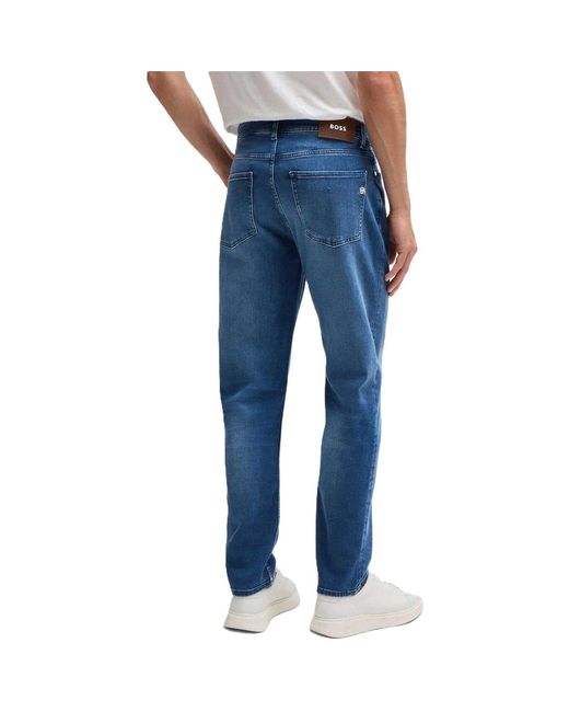 Boss Blue 5 Pockets Jeans for men