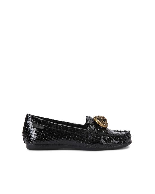 Kurt Geiger Black Chelsea Moccasin Loafers