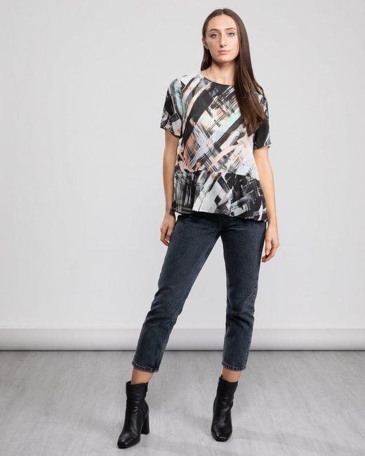 Great Plains FCUK Black Peplum Top