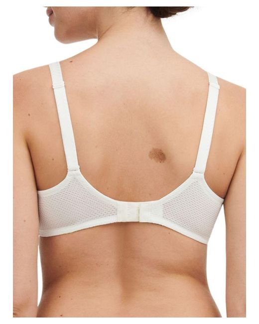 Chantelle Brown Fleurs Half Cup Balcony Bra