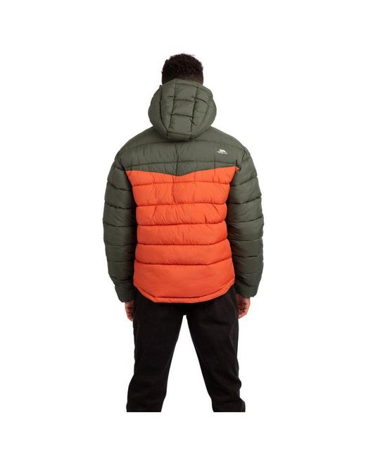 Trespass Green Oskar Padded Jacket (Ivy) for men