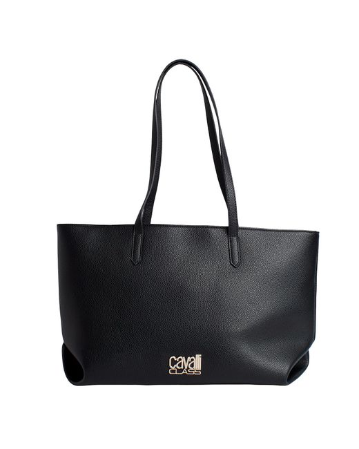 Roberto Cavalli Black Antonia Cchb01652 Shopper Bag For