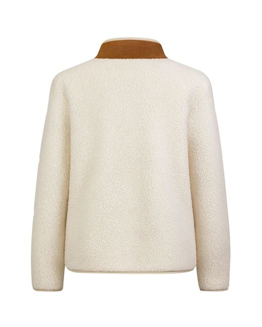 Passenger Natural Clover Recycled Deep Sherpa Fleece Jacket