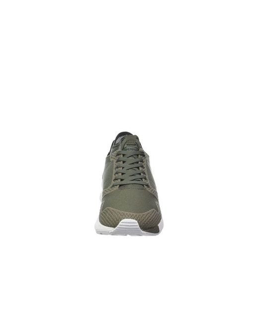 Le Coq Sportif Green Omicron Tech Modern Trainers for men
