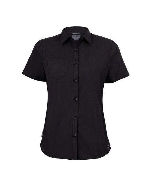 Craghoppers Black Ladies Expert Kiwi Short-Sleeved Shirt