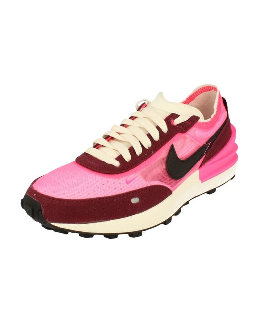 Nike Red S Waffle One Trainers Dq0855 Sneakers Shoes