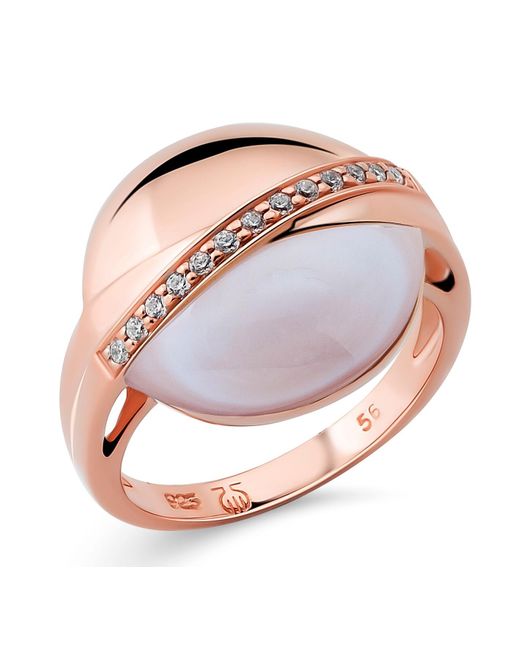 Orphelia Pink 925 Sterling Ring