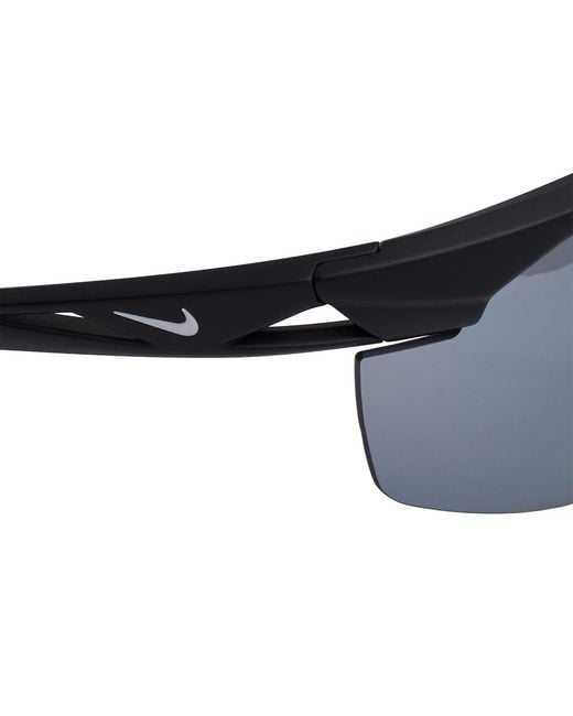 Nike Black Windtrack Sporty Wrap-Around Sunglasses Fv2393 for men