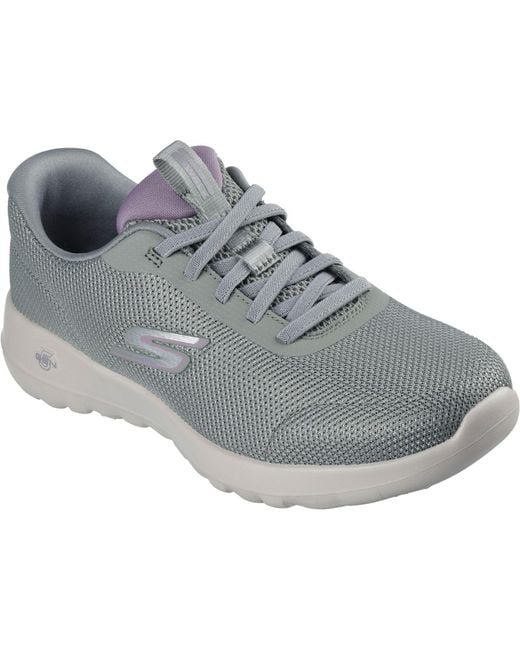 Skechers Gray Go Walk Joy Rina Textile Sage/ Trainers