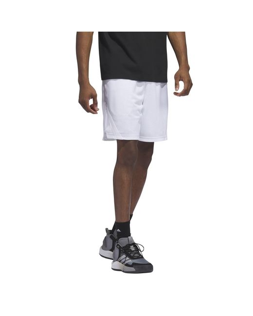 Adidas Black Select Mesh S Basketball Shorts for men