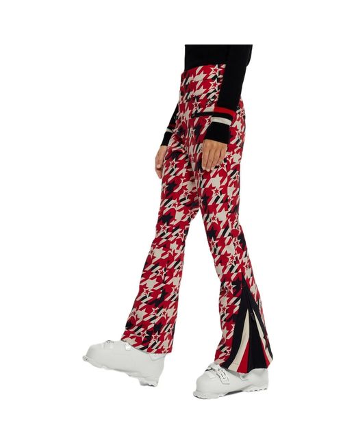 Boss Houndstooth Flared Ski Salopette